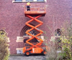 schaarhoogwerk kerk dinteloord
