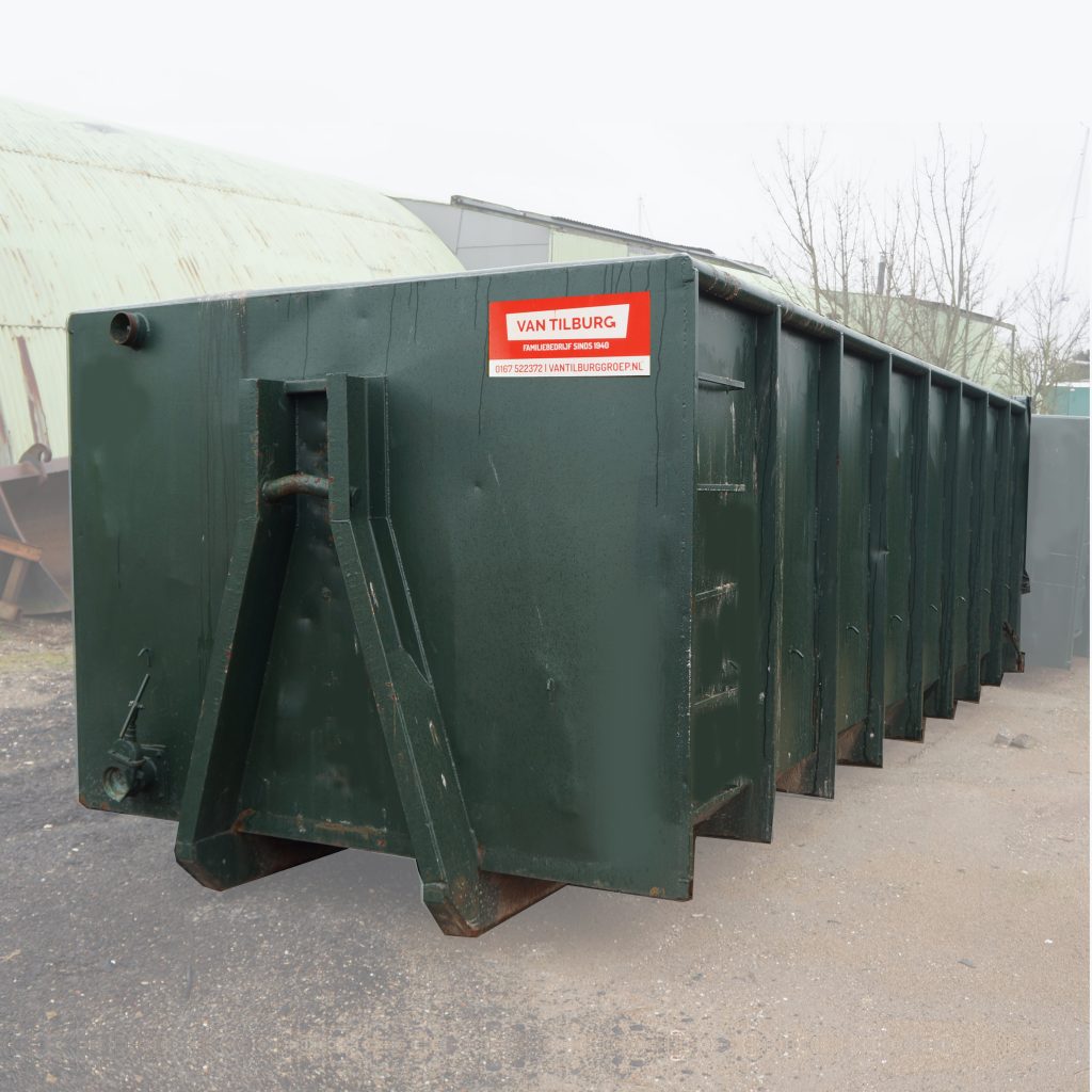 25m3 vloeistofdichte container - Van Tilburg Groep