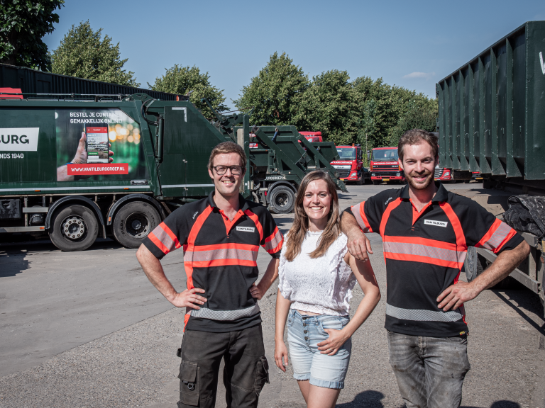 Nicole, alex en leon